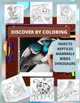 Paperback Discover Coloring Book