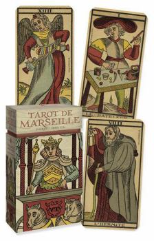 Cards Tarot de Marseille: Paris 1890: Anima Antiqua Book