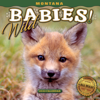 Calendar 2022 Montana Wild Babies Mini Wall Calendar Book