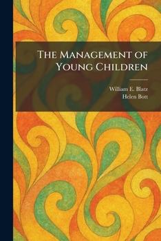Paperback The Management of Young Children Book
