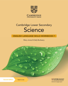 Paperback Cambridge Lower Secondary Science English Language Skills Workbook 7 with Digital Access (1 Year) Book