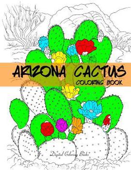 Paperback Arizona Cactus Coloring Book