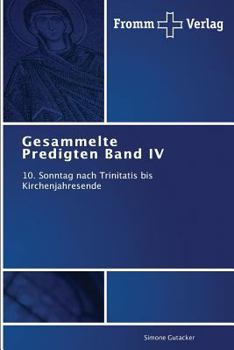 Paperback Gesammelte Predigten Band IV [German] Book