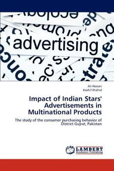 Paperback Impact of Indian Stars' Advertisements in Multinational Products Book