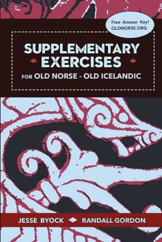 Paperback Supplementary Exercises for Old Norse - Old Icelandic Book