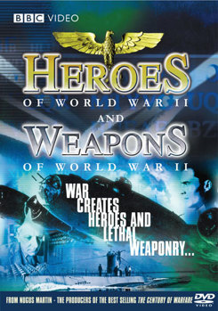 DVD Heroes & Weapons Of World War II Book
