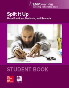 Paperback Empower Math, Split It Up: More Fractions, Decimals, and Percents, Student Edition Book