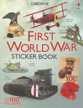 Paperback First World War Sticker Book