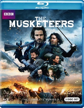 Blu-ray The Musketeers: The Complete Third Season Book