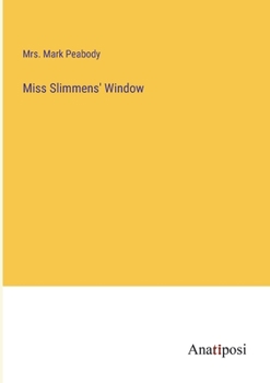 Paperback Miss Slimmens' Window Book