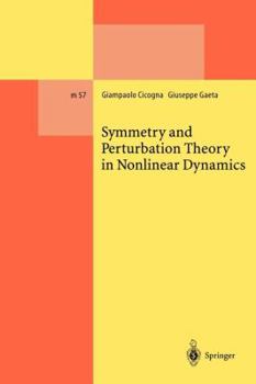 Paperback Symmetry and Perturbation Theory in Nonlinear Dynamics Book