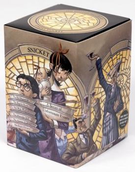 Hardcover A Series of Unfortunate Events Box: The Loathsome Library (Books 1-6) Book
