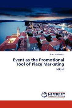 Paperback Event as the Promotional Tool of Place Marketing Book