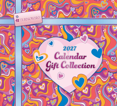 House of Turnowsky Official Nothing But Love 2027 Gift Collection Desk Pad & Wire-O Calendar & Pocket Planner Sticker Sheet Foil Stamped Cover