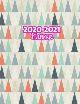 2020-2021 Planner: Two Year Calendar Organizer and Goal Journal | January 2020 - December 2021 Daily, Weekly and Monthly Planner Book with Back Sticker Expression Wall for 2 Years | Design Code 149972
