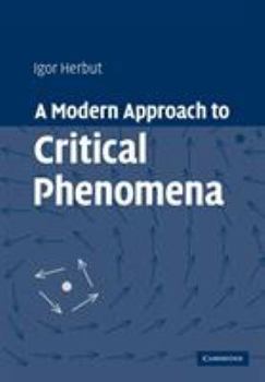 Paperback A Modern Approach to Critical Phenomena Book