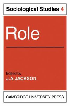 Paperback Role: Volume 4, Sociological Studies Book
