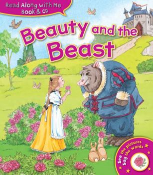 Paperback Princess Tales, Read Along With Me - BEAUTY AND THE BEAST, Book & CD Book