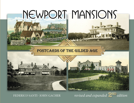 Paperback Newport Mansions: Postcards of the Gilded Age Book