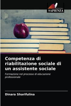 Paperback Competenza di riabilitazione sociale di un assistente sociale [Italian] Book