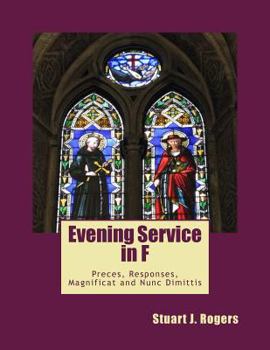 Paperback Evening Service in F: Magnificat and Nunc Dimittis Book
