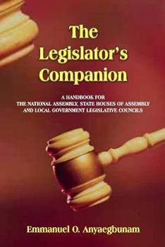 Paperback The Legislator's Companion Book