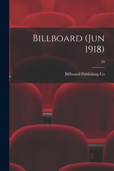 Paperback Billboard (Jun 1918); 30 Book