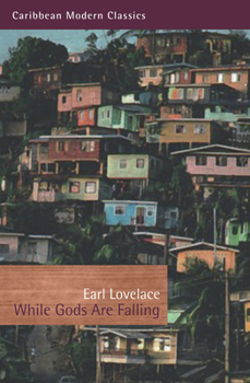 Paperback While Gods Are Falling Book