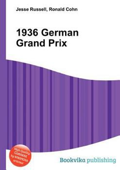 Paperback 1936 German Grand Prix Book