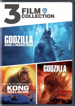 DVD Godzilla / Godzilla King of the Monsters / Kong: Skull Island Book