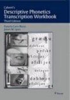 Paperback Calvert's Descriptive Phonetics: Transcription Workbook [German] Book