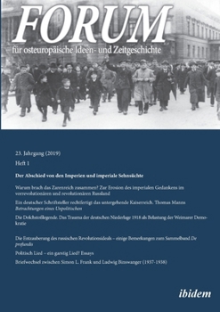 Forum für osteuropäische Ideen- und Zeitgeschichte (German Edition)
