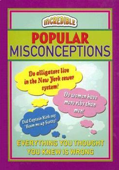 Hardcover Popular Misconceptions Book
