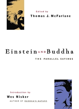 Hardcover Einstein and Buddha: The Parallel Sayings Book