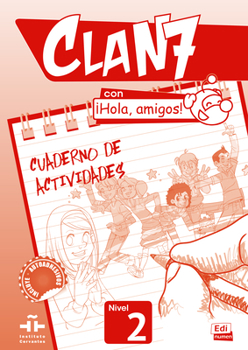 Paperback Clan 7 Con ¡Hola, Amigos! Level 2 Cuaderno de Actividades Book