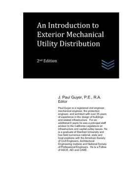 Paperback An Introduction to Exterior Mechanical Utility Distribution Book