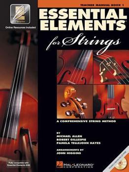 Paperback Essential Elements for Strings - Book 1 with Eei: Teacher Manual Book
