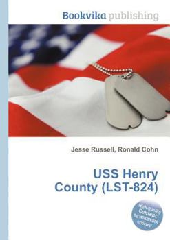 Paperback USS Henry County (Lst-824) Book