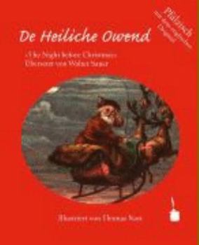 Hardcover De Heiliche Owend. The Night before Christmas Book