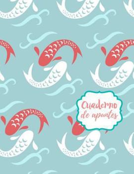 Cuaderno de Apuntes: Libreta Cuadriculada Cuadro Pequeño 5x5 mm con tema de Japon Hoja Blanca  8.5 x 11 in (21.5 x 27.9 cm) 120 paginas