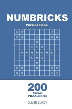 Paperback Numbricks Puzzles Book - 200 Normal Puzzles 9x9 (Volume 5) Book