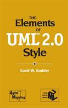 Paperback The Elements of Uml(tm) 2.0 Style Book