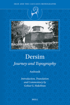 Hardcover Dersim: Journey and Topography Book