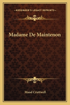 Paperback Madame De Maintenon Book