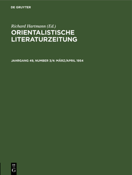 Hardcover März/April 1954 [German] Book