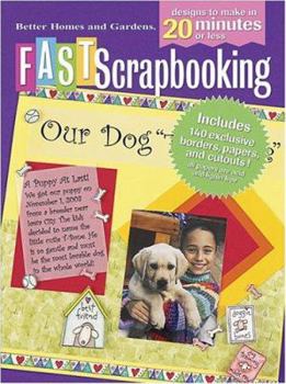 Paperback Fast Scrapbooking Book