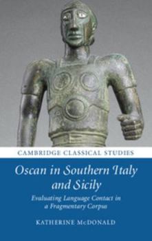 Hardcover Oscan in Southern Italy and Sicily Book