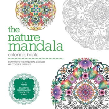 Paperback The Nature Mandala Coloring Book