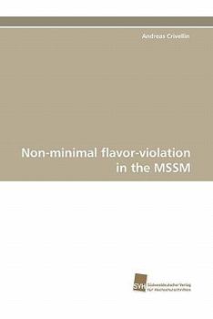 Paperback Non-Minimal Flavor-Violation in the Mssm Book