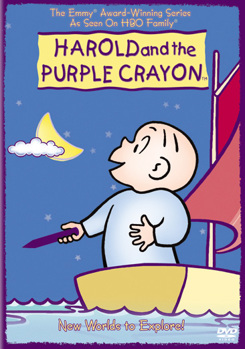 DVD Harold & The Purple Crayon: New Worlds To Explore Book